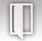 Люк-дверцы ревизионные ERA Л с фланцем пластиковые, dark gray metal, 150х200мм