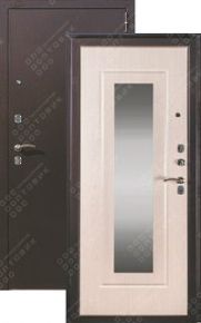 Входная дверь стандарт Зеркало 1512 (зеркало стандарт) Беленый дуб