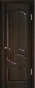 Дверь межкомнатная Виктория (орех седой темный) ДГ