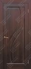 Дверь межкомнатная ПВХ Прима (каштан) ДГ Фабрика дверей «Новый стиль»