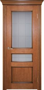 Дверь межкомнатная багетная  Калина (Дуб Бавария) ДО