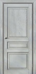 Дверь межкомнатная массив Дуба Леонардо (Эмаль слоновая кость с золотой па Homefort