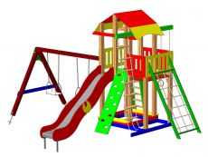 Детские площадки и мягкие модули -"Солнышко"