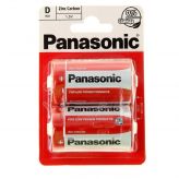 Батарейка Panasonic Zinc Carbon R20 (D), 1,5В, бл/2
