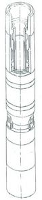 Пакер универсальный ПУ-140, ПУ-146, ПУ-168 предназначен для проведения технологических работ в скважинах (гидроразрыв пласта обработка пласта реагентами, и т.д.). Пакер оснащен срезным клапаном, что позволяет его установку в любом месте ствола скважины.