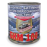 Мастика БКМ-100 битумно-каучуковая антикоррозийная 2л Рогнеда