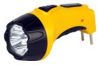 Аккумуляторный фонарь Smartbuy 4 LED с прямой зарядкой, желтый SBF-84-Y