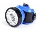 Аккумуляторный налобный фонарь Smartbuy 1ВТ+8 LED синий SBF-25-B