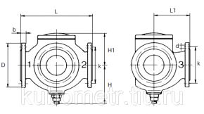 Клапаны регулирующие Broen Clorius трехходовые L3F, M3F, G3F Ду 65-150 Broen